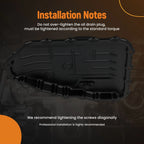 Transmission Oil Pan for Kia Forte L4 2.0L 2.4L (2010) 4528023000 103212