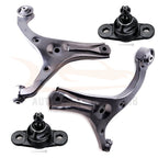 Set of 4 Front Lower Control Arms & Ball Joints for Hyundai Accent (2006–2011)