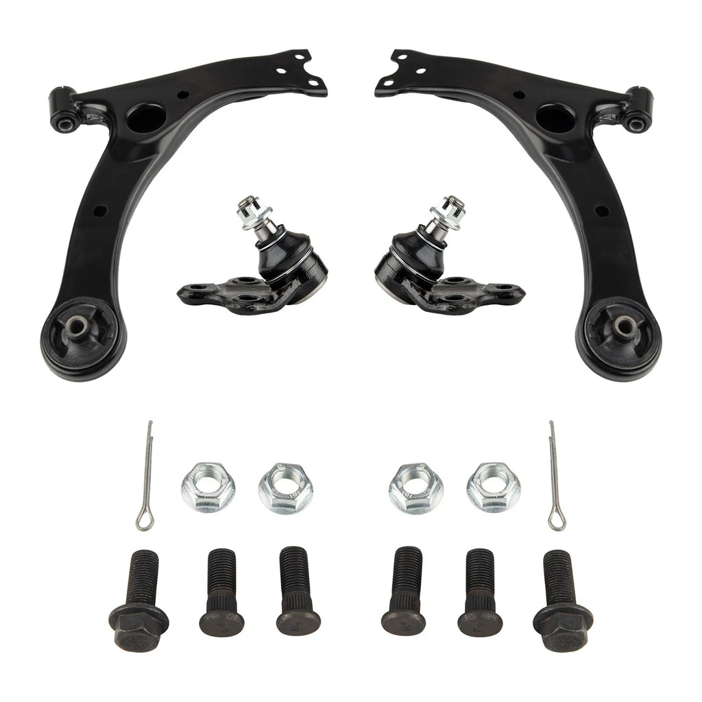 Front Lower Control Arms Ball Joints for 2003–2008 Toyota Corolla (Set of 4)