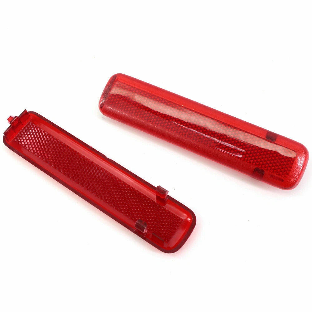 2X Rear Door Red Panel Light Lens Reflector for Chevrolet GMC SUV