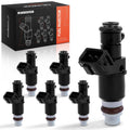 Set of 6 Fuel Injectors for Honda Accord (2003–2007) Pilot (2005–2011) Odyssey Acura MDX