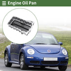 1 Pc Engine Oil Pan No.06A103601AC for Volkswagen Beetle (1998–2006) Aluminum