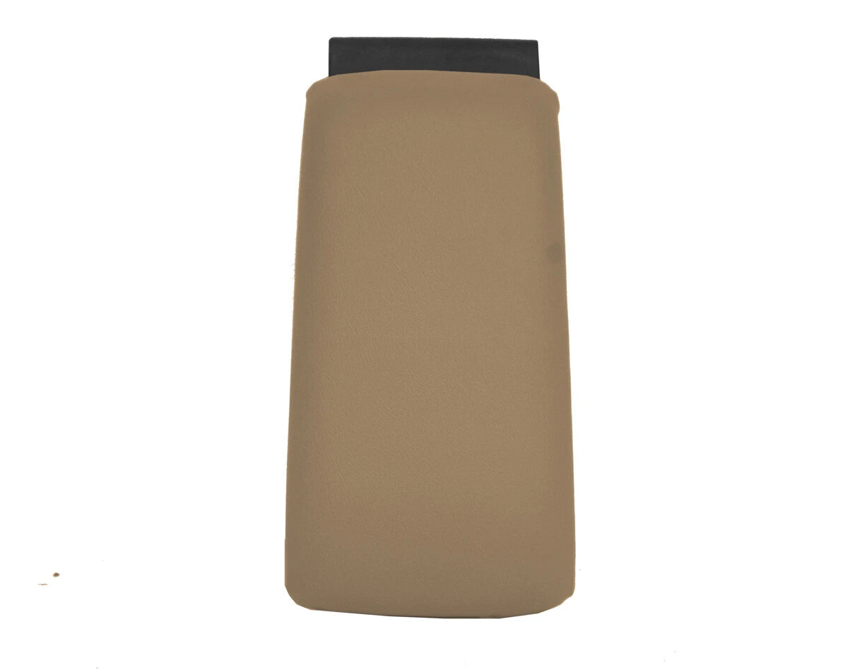 Console Lid Armrest Cover for Nissan Murano (2003–2004) Beige PVC Leather