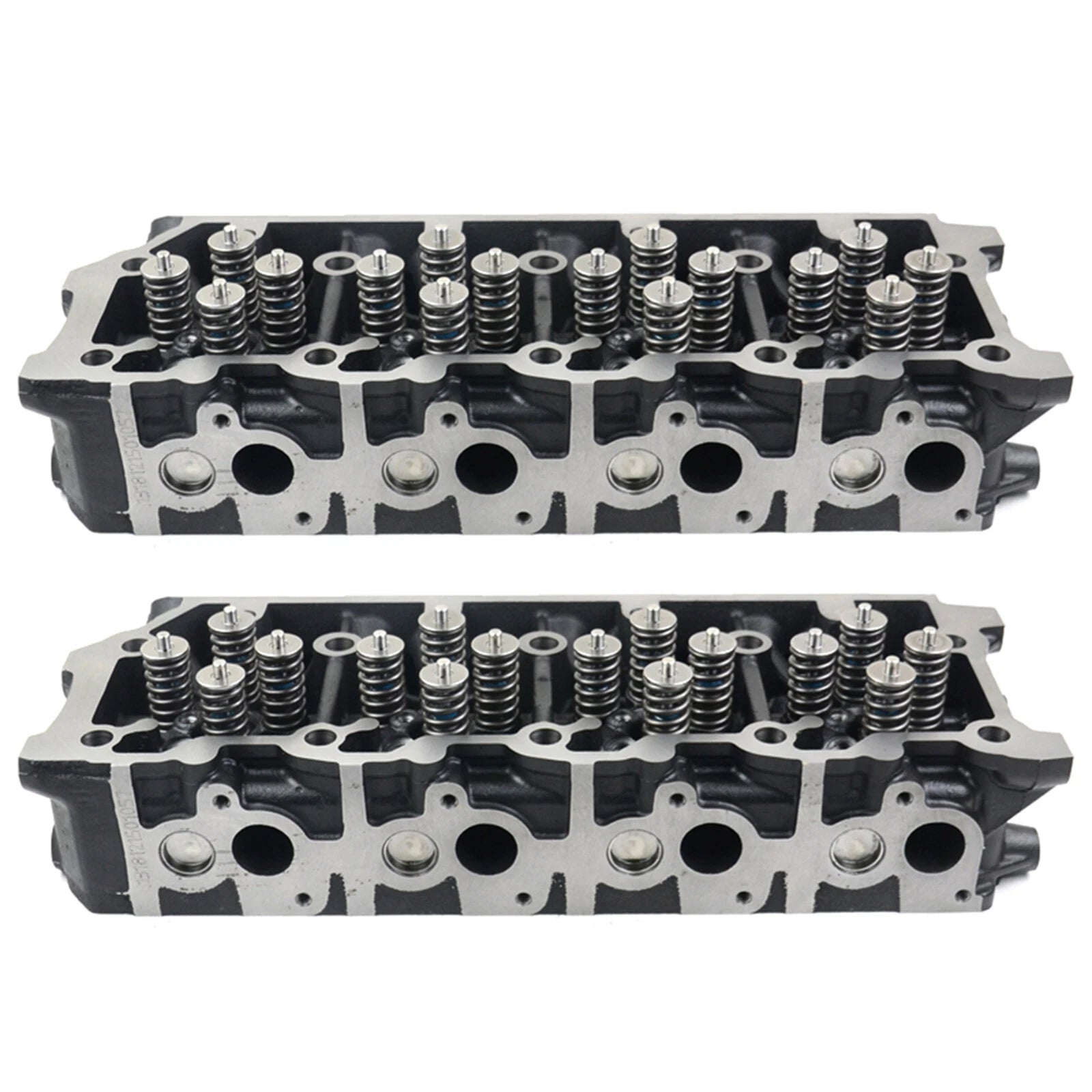 Set of 2 Cylinder Heads for Ford F-250 F-350 F-450 F-550 Super Duty (2006–2007)