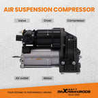 Air Suspension Compressor & Relay & Valve Block for Mercedes X166 GL350 (2013–2019)