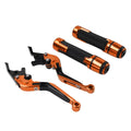 Folding Extendable Brake Clutch Lever for BMW F800GS/ADV (2008–2018) - Orange