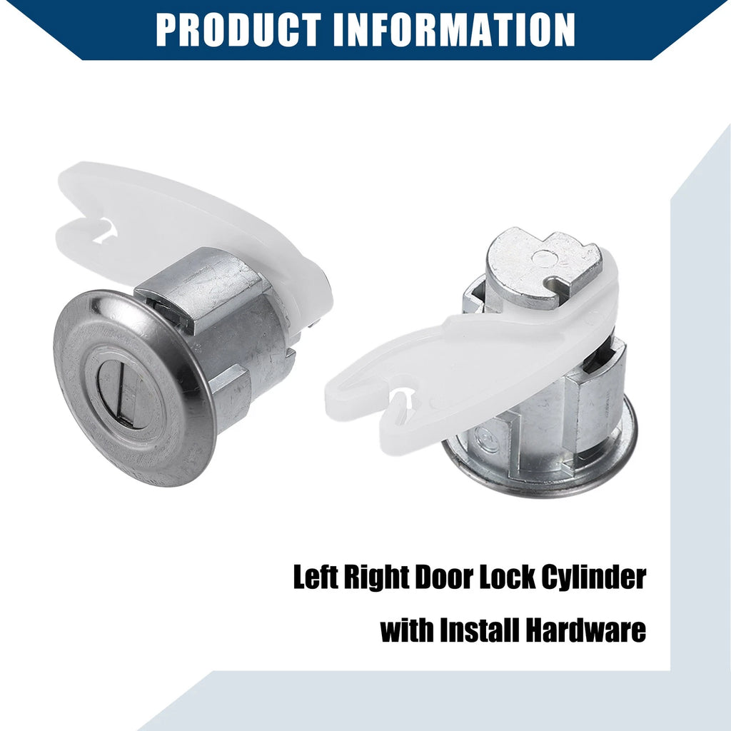 Ignition Switch Lock Cylinder & Door Lock Cylinder for Ford F150 F250 (2004–2008)
