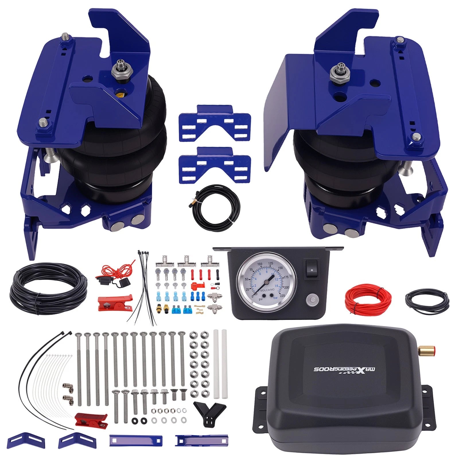 Air Suspension Bags Shock Compressor Kit for Ford F250 F350 4WD (2017–2025)