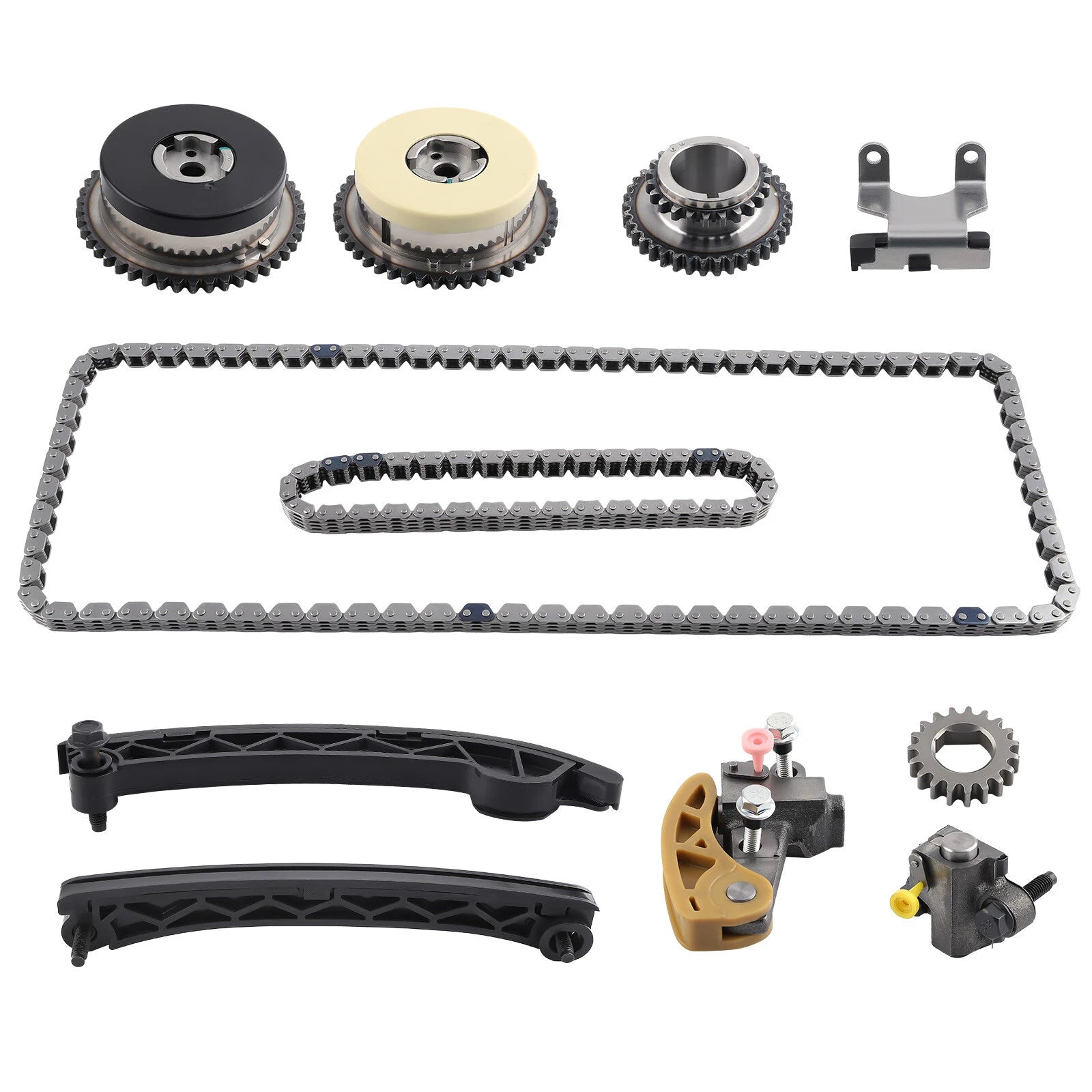 Timing Chain Kit with VVT Gears for Buick Cadillac Chevrolet GMC (2013–2017)