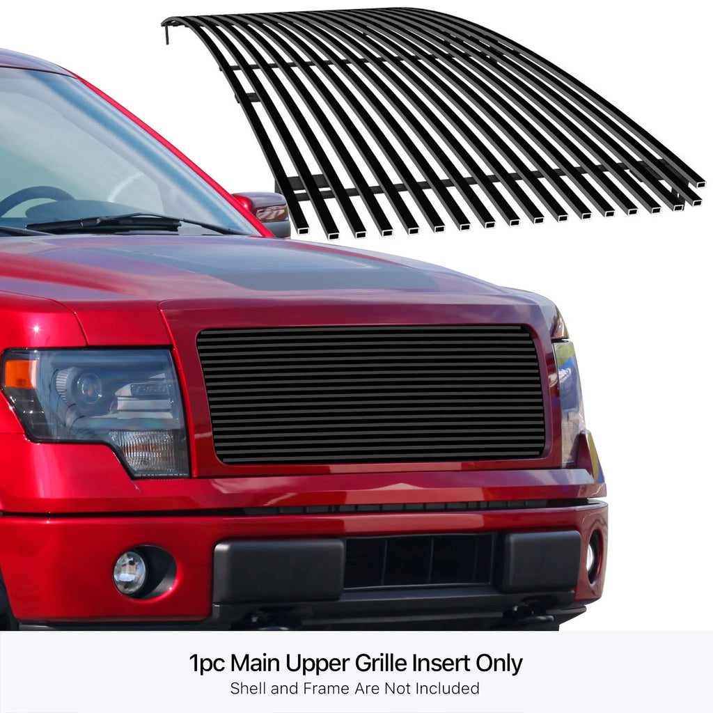 Black Billet Grille Insert for Ford F-150 (2009-2014)