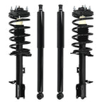 Set of 4 Struts w/Coil Spring for Mazda Tribute (2001–2006) 171593 344356