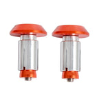 Billet Handlebar End Plugs for Suzuki RMZ250 RMZ450 (2004–2016) DR200 (1987–1988) DR200S (2015)