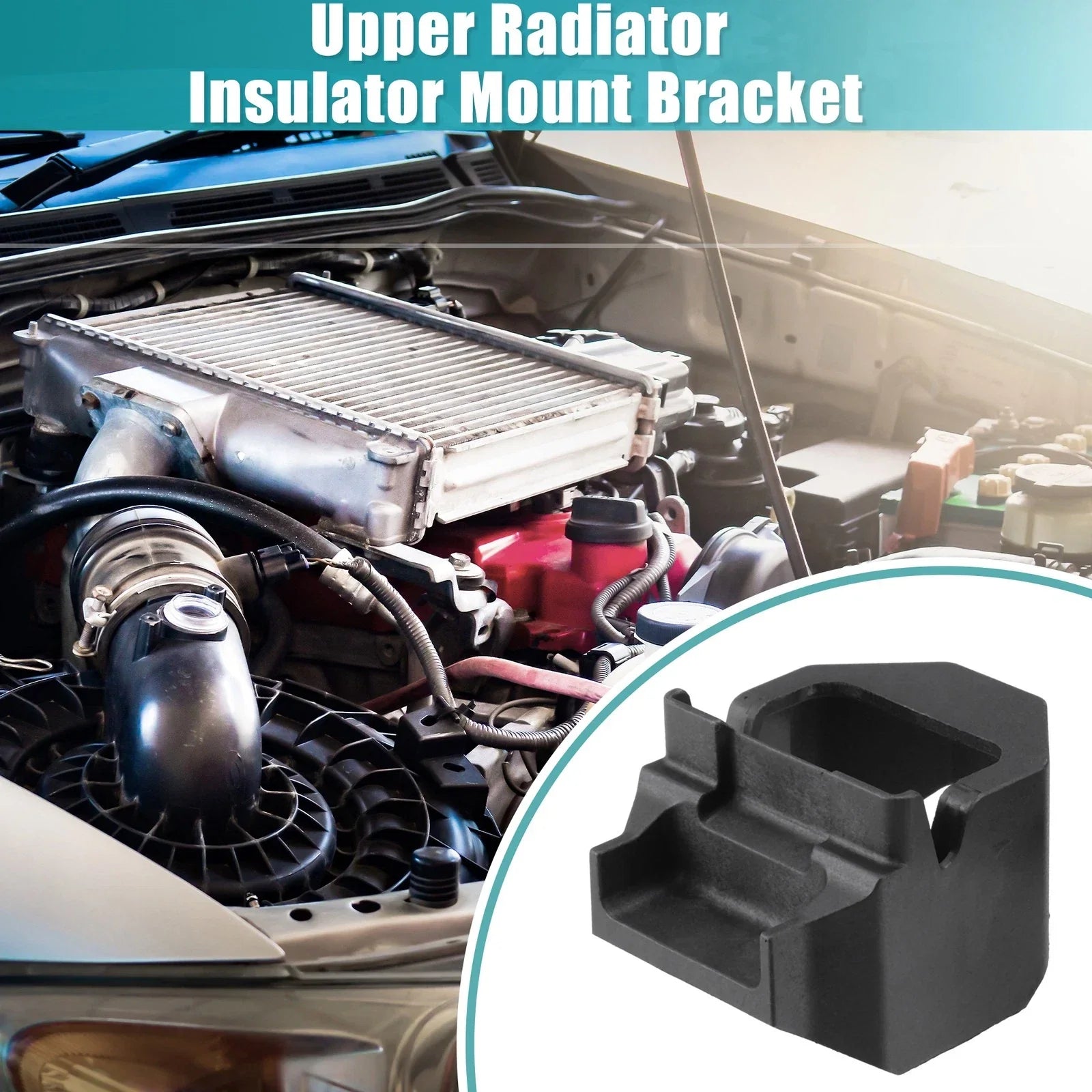 2x Radiator Mount Bracket Replaces for BMW 135i / 328i No.17117807184