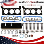 Head Gasket Set with Bolts for Jeep Wrangler 3.8L (2007–2011)