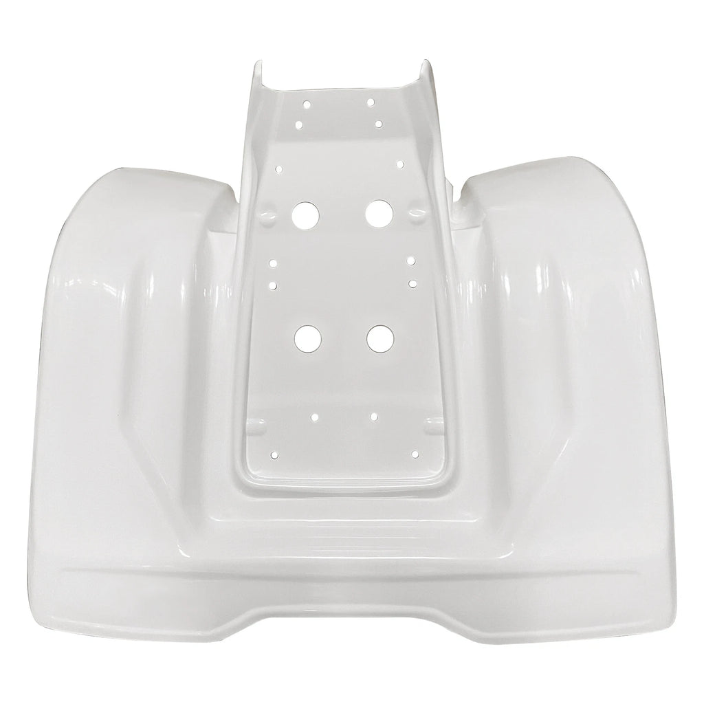 Rear Fender for Honda ATC200X (1983–1985) - White Plastic Mud Guard