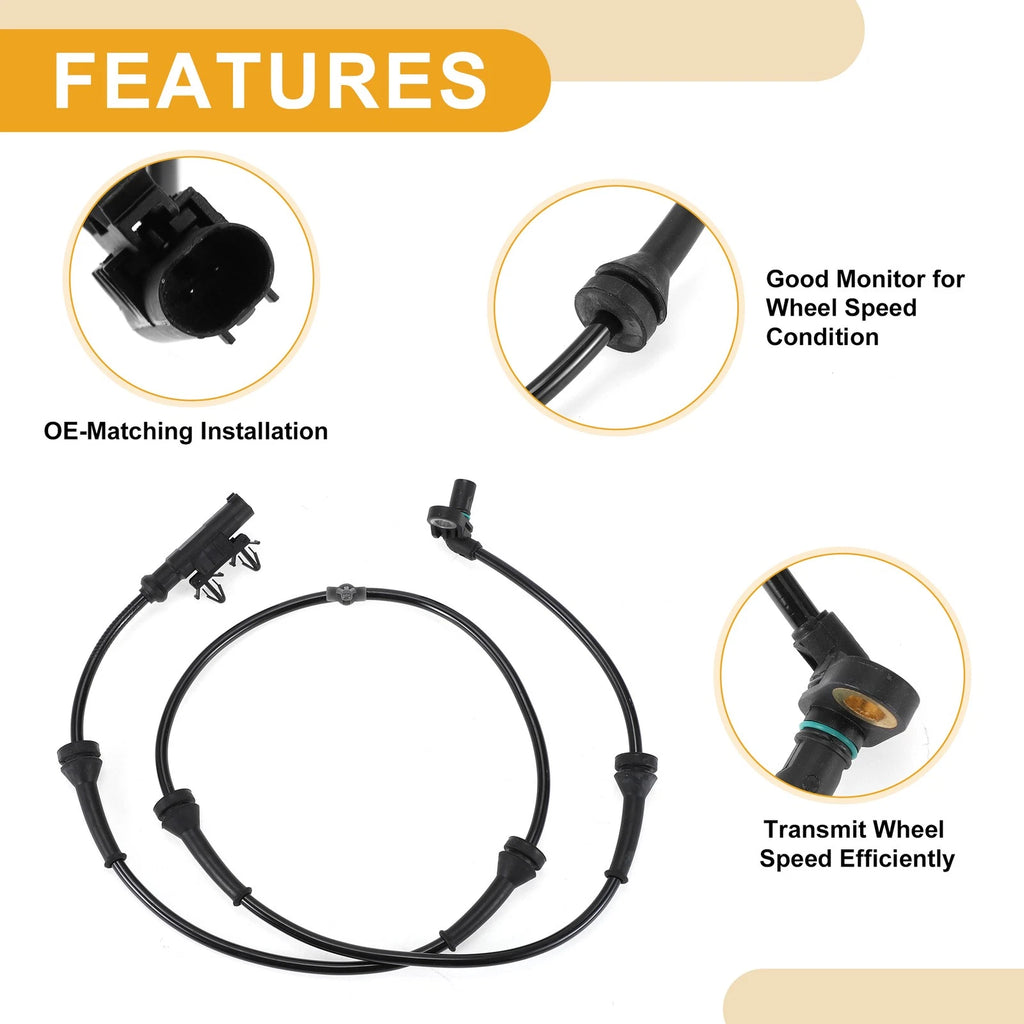 ABS Wheel Speed Sensor No. 479009FF0A for Nissan Armada (2012–2015) Rear Left Right