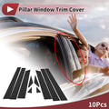 Door Pillar Window Trim for Nissan Murano (2003–2008) Black Left Right