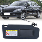 Passenger Side Sun Visor Panel for Volkswagen Jetta (2019–2021) Black