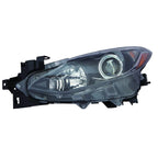 Replacement Driver Side Halogen Head Light Assembly For 2014-2016 Mazda Mazda 3