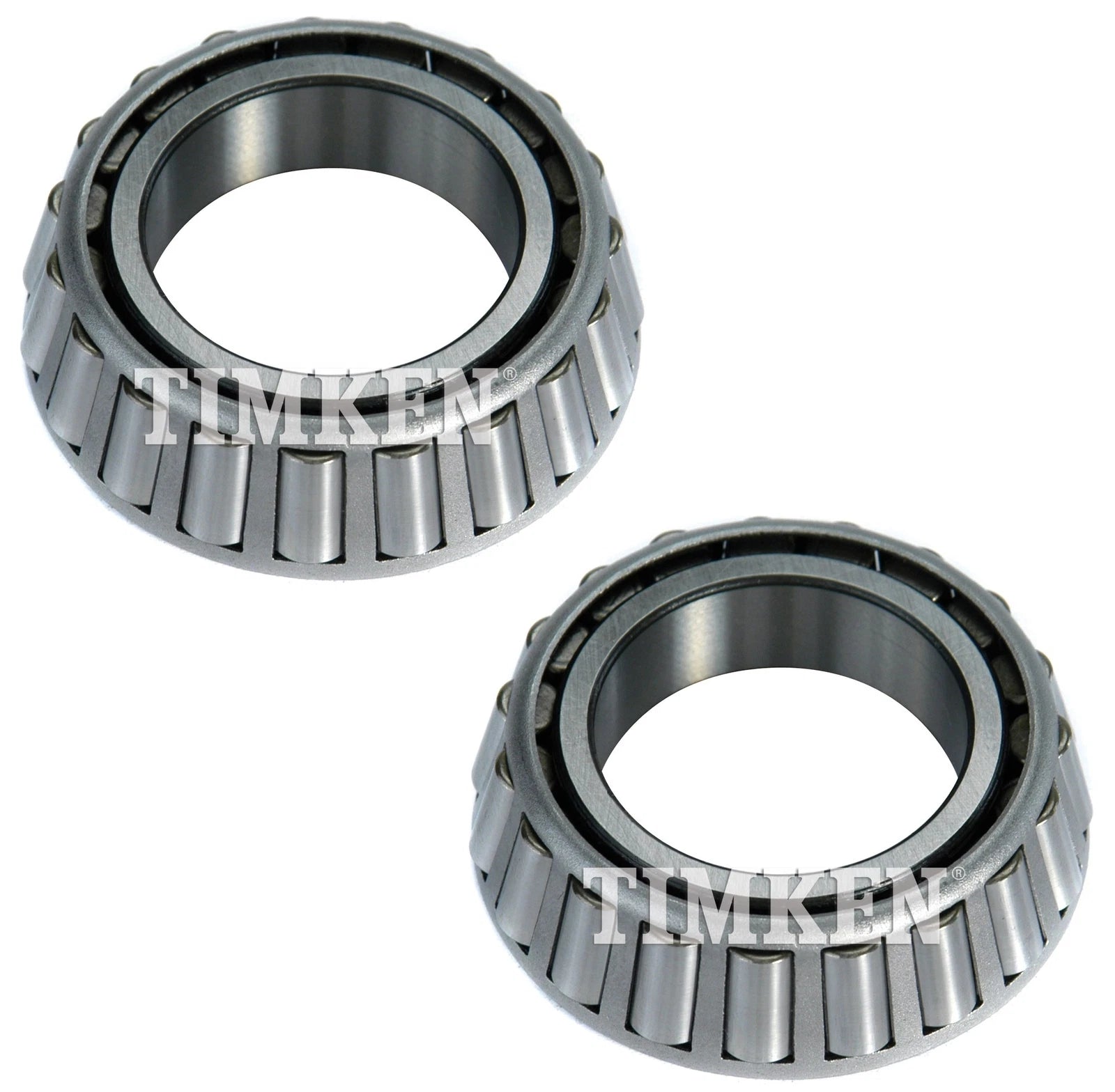 Set of 2 Rear Inner Wheel Bearings Timken for Dodge W300 (1975–1976) 4WD