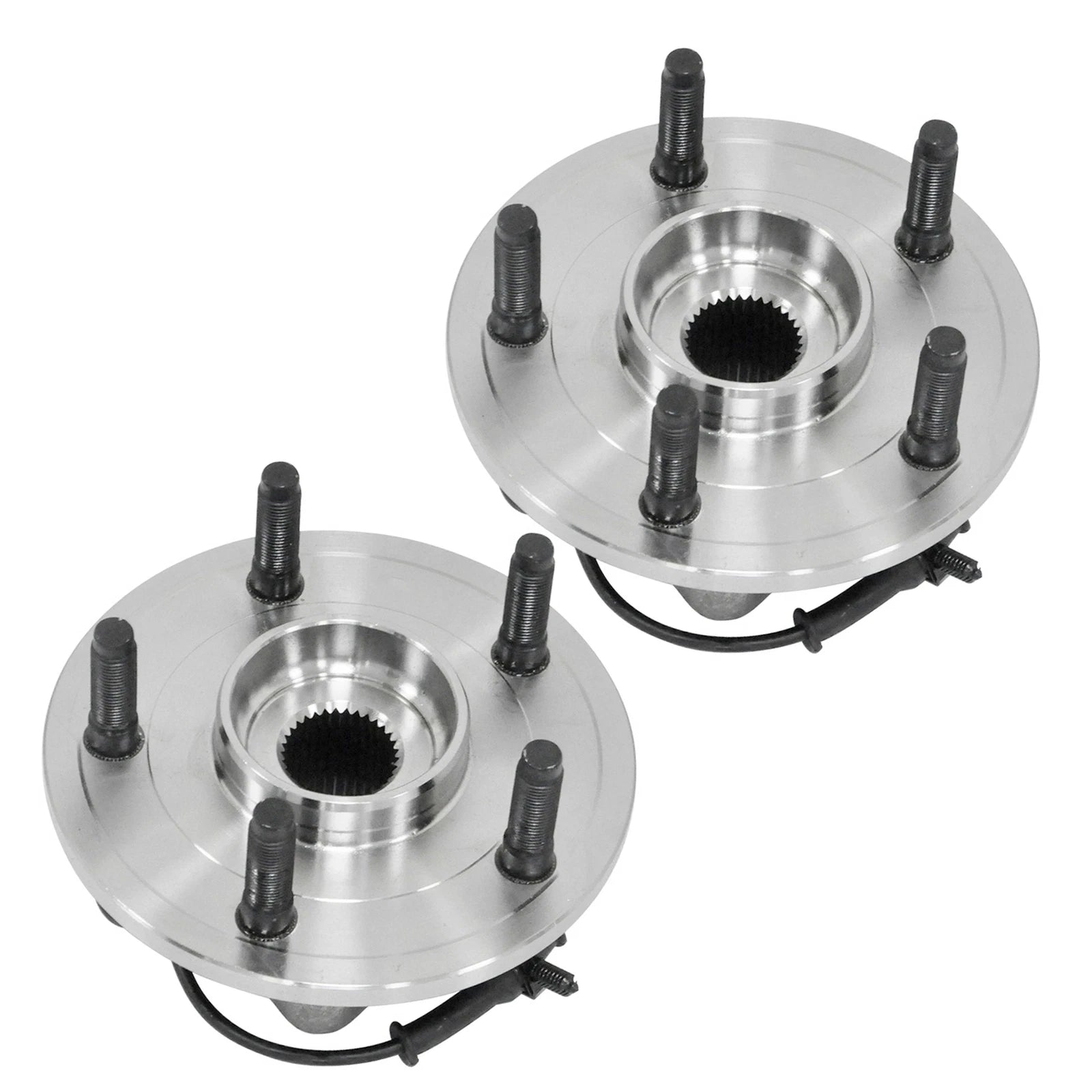 2X Front Wheel Hub and Bearings for Ram 1500 (2009-2011)