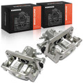 Pair Rear Brake Calipers with Bracket for Mercedes W245 B200 (2006–2011)