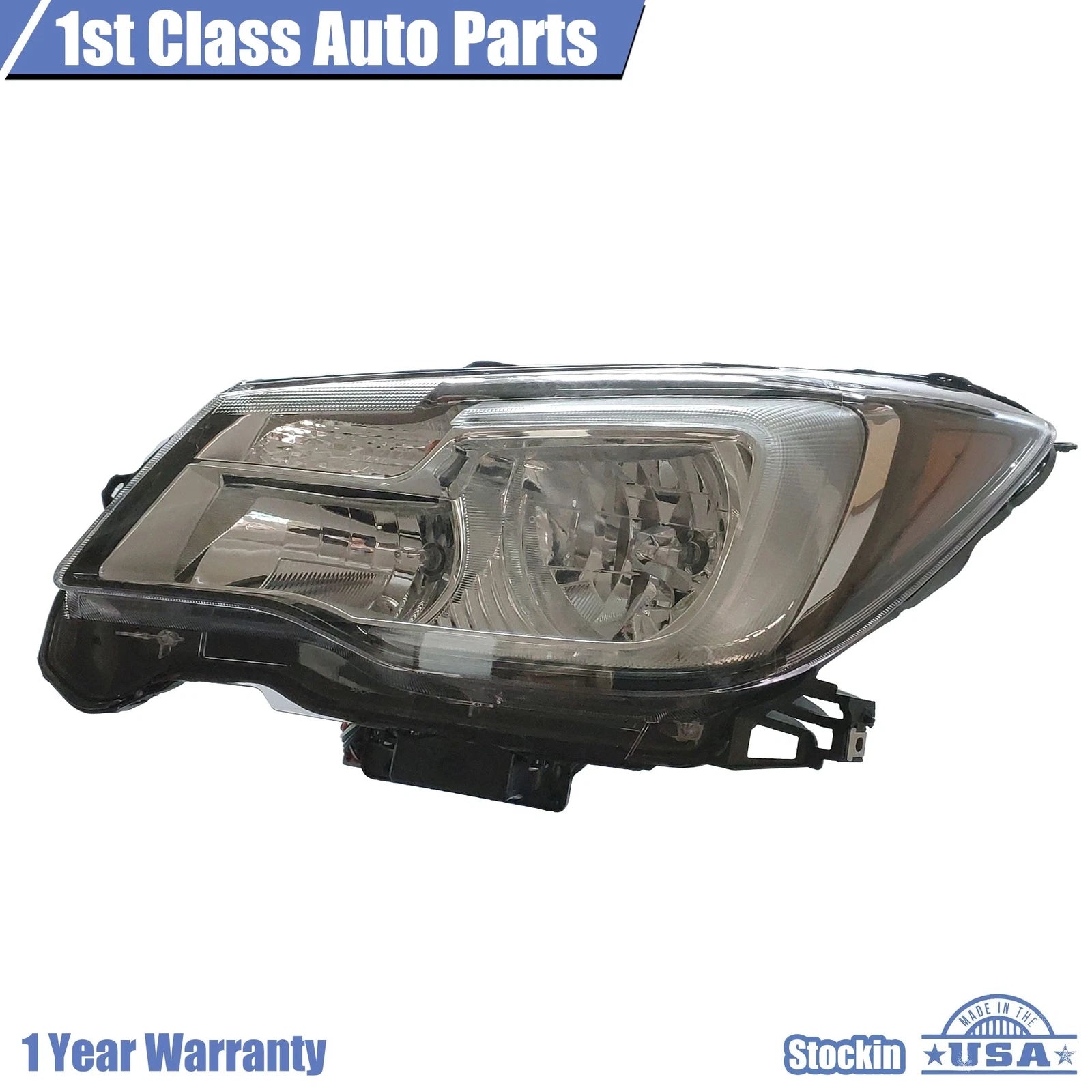 Halogen Headlight Lamp Assembly LH for Subaru Forester (2017–2018)
