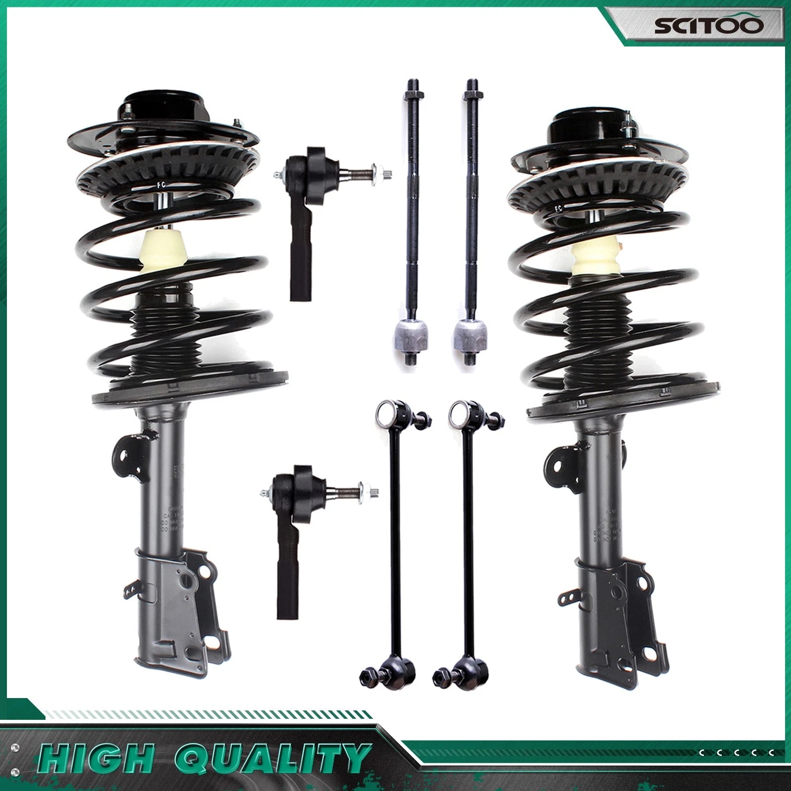 Front Struts Suspension Kit for Chrysler Town & Country Voyager (2001–2007)