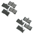 Set of 4 Akebono ProACT Ceramic Disc Brake Pads for Lexus LS430 (2001–2006)