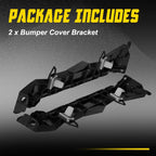 Set of 2 Rear Bumper Mounting Brackets for Subaru BRZ (2013–2020)