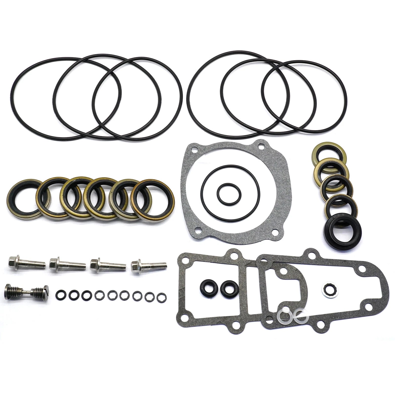 Lower Unit Gearcase Seal Kit for Johnson Evinrude E-Tec (5006373, 439141, 18-2623)