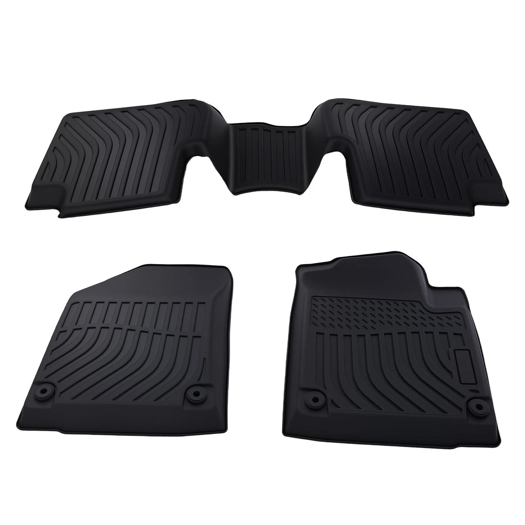 Set of 4 Waterproof TPE Carpet Floor Mats for Jeep Cherokee (2015–2023)