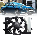 Radiator Cooling Fan Assembly for Kia Forte (2019) / Hyundai Elantra (2017–2020)