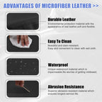 Armrest Protector Cover for Mazda 6 (2014–2018) Black Stitches
