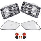 Clear Plastic Side Marker Lights for Jeep Wrangler TJ (1997–2006)