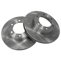 Front Disc Brake Rotors + Pad Set for Toyota Prado (2002–2009)