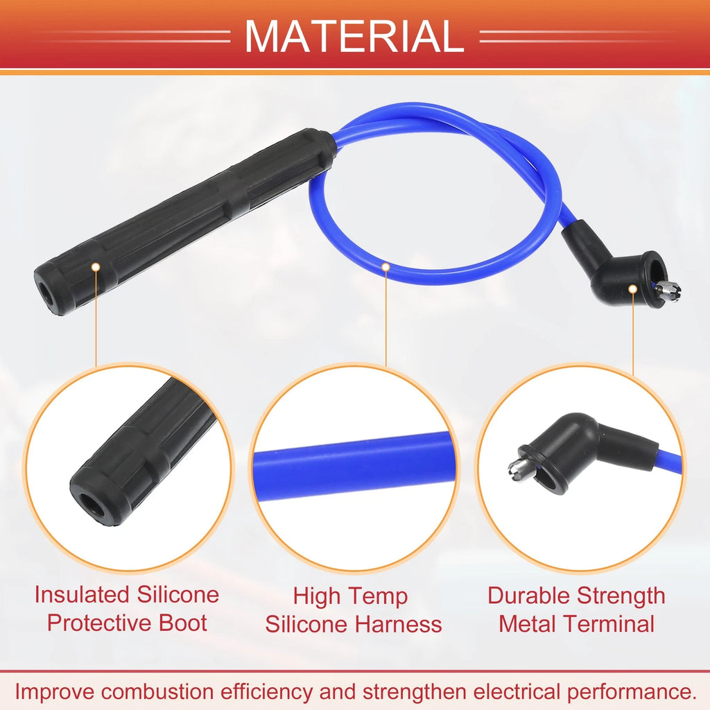 6X Spark Plug Wire Ignition Coil Cable No.224500W025 for Nissan Frontier (1998–2004)