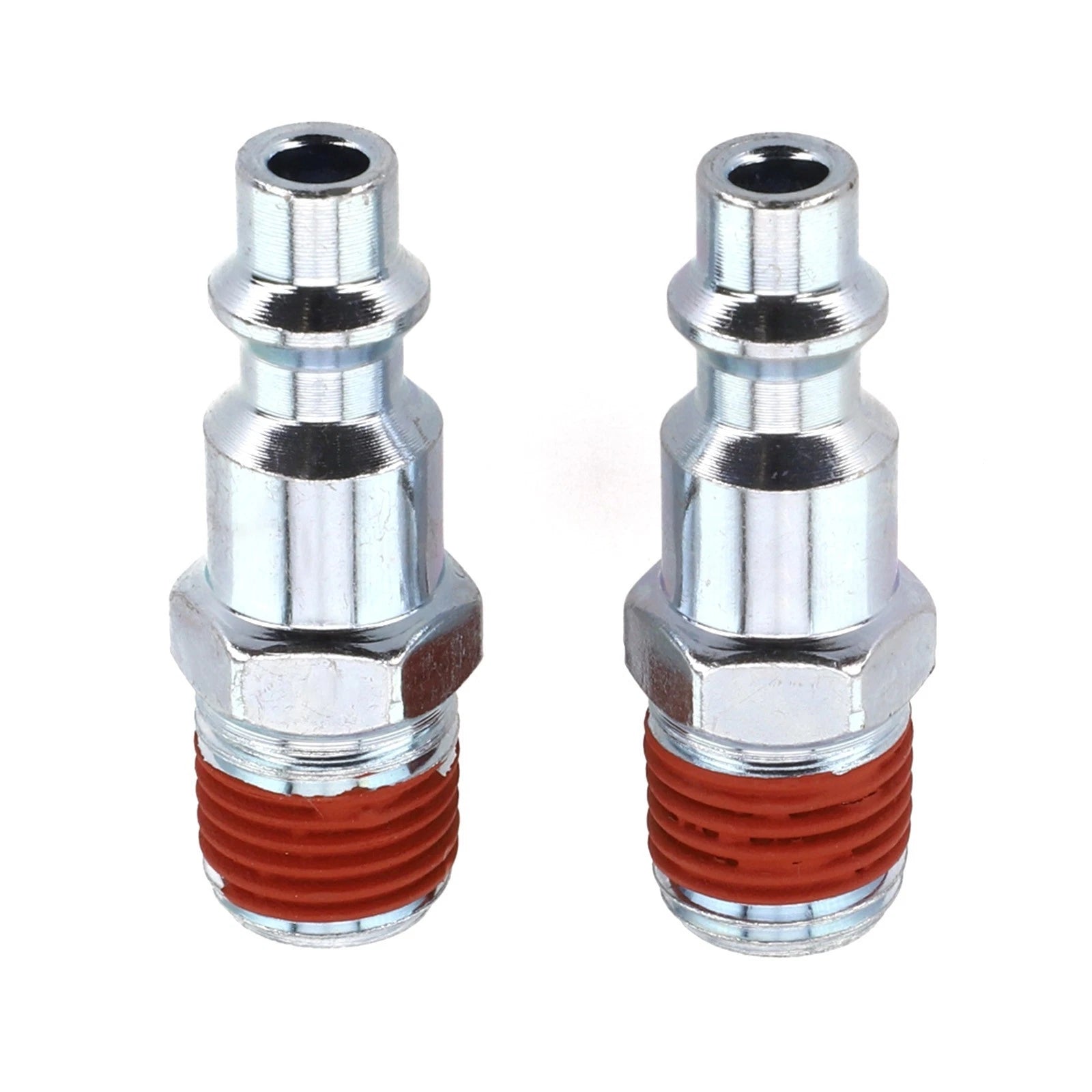 2X 14 Inch NPT Male Air Line Fitting Hose Connector Quick Release