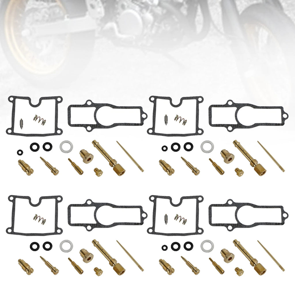 4X Carburetor Rebuild Kit for Kawasaki Z400 KZ400FX KZ550 GPZ550 (1980–1983)