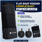 2-Pack Boat Fenders for Contour Bumper 23-1/2" x 6-7/8" x 2-1/2"