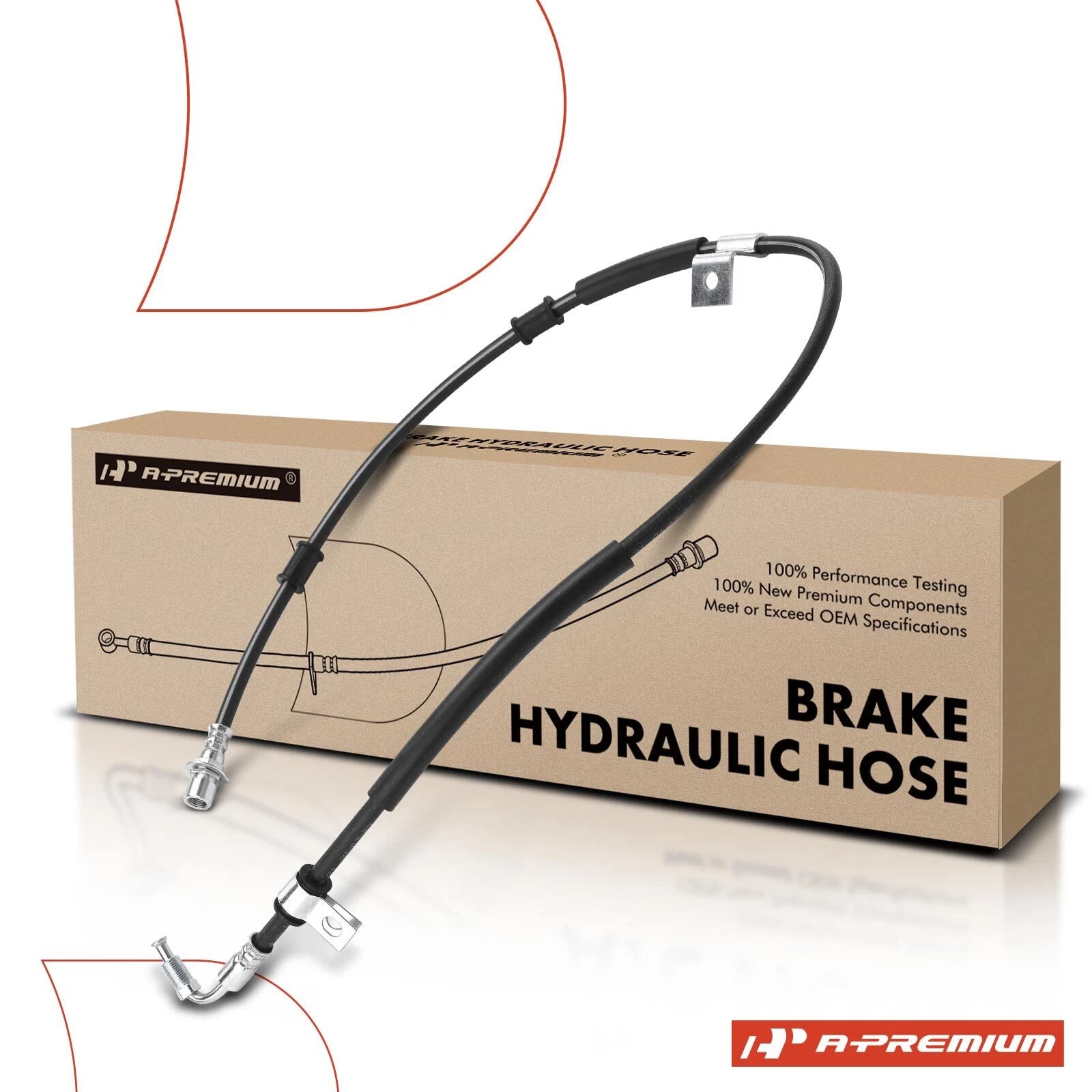 Rear Brake Hydraulic Hose for Ford F-650 F-750 (2000–2023)