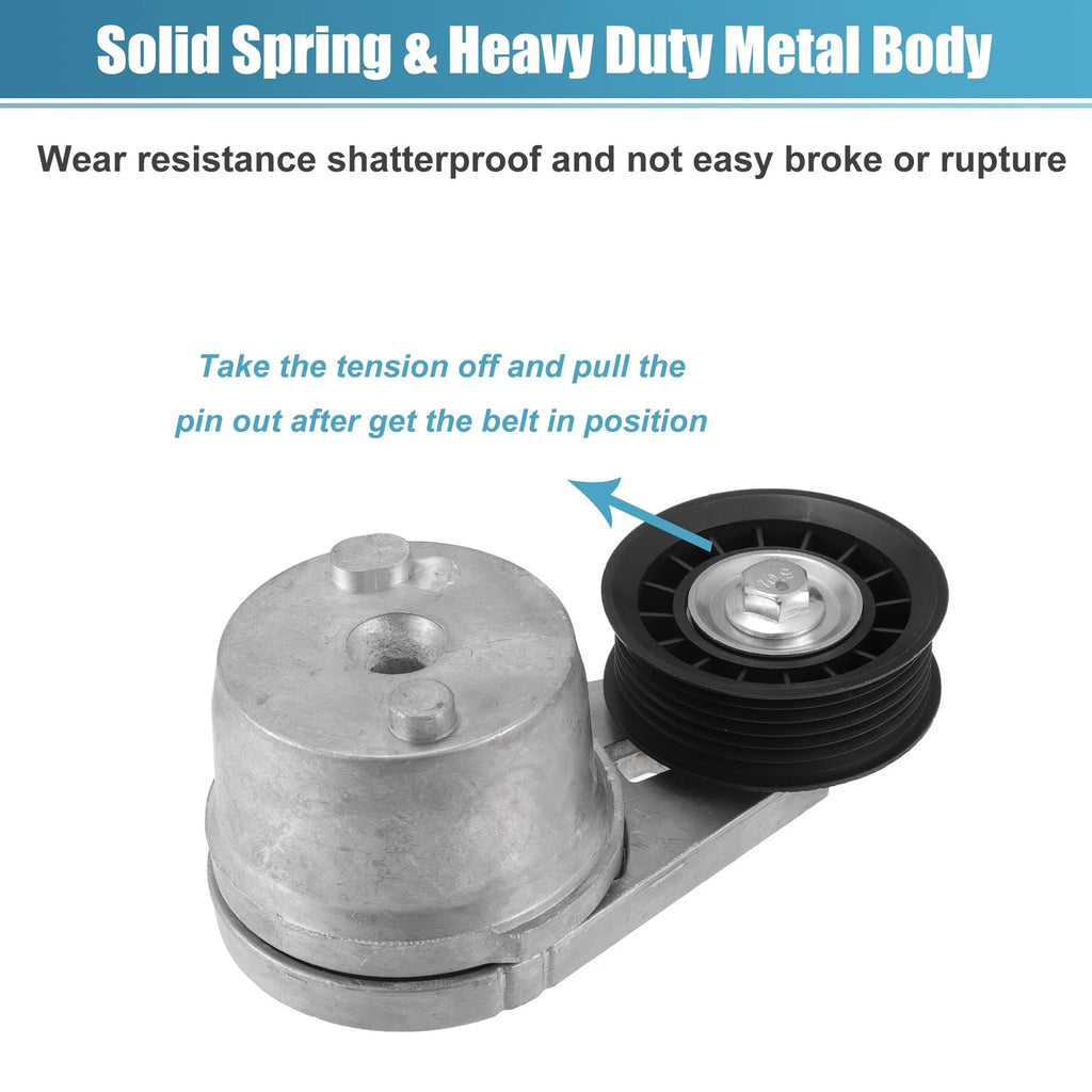 Belt Tensioner Pulley Assembly No. 8972886250 for Chevrolet Express 2500 (2006–2016)