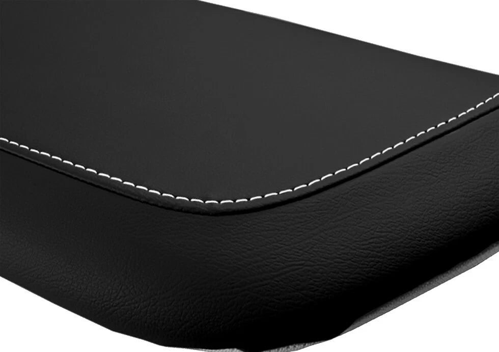 Console Lid Pull Over Cover Leather for Toyota Camry (2018–2021) White Stitch