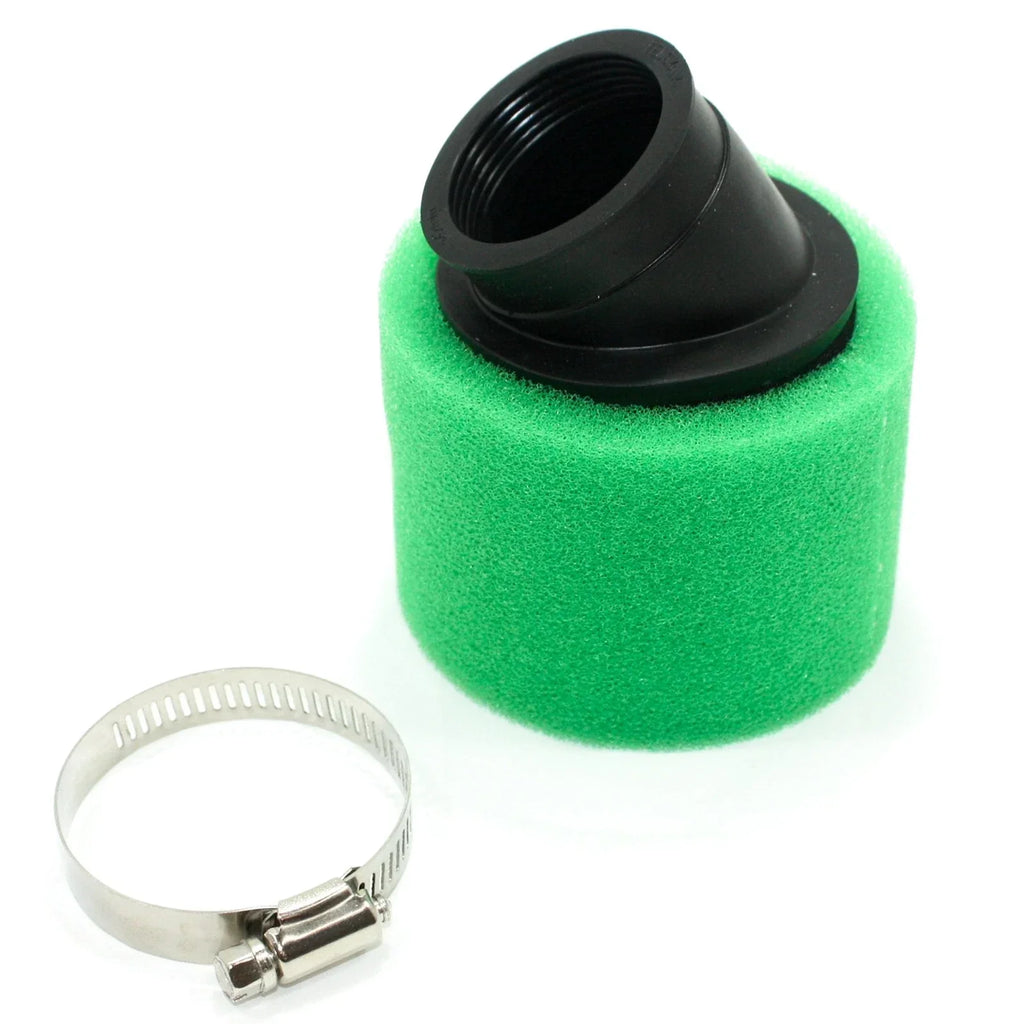 45mm Bent Angled Foam Air Filter Pod for PIT PRO Trai Quad Dirt Bike ATV
