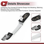 Car Door Handle Grip for Hyundai Tucson (2016–2023) No. 836502E010 Silver Tone