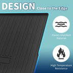 Flat Face Cargo Liner Rear Trunk Mat for Volkswagen Tiguan (2018–2024) TPE