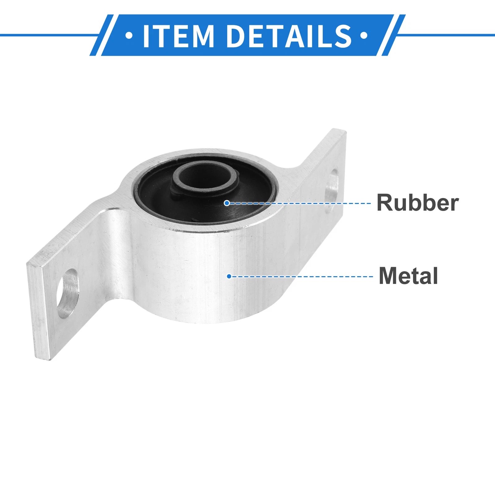 Rear Control Arm Suspension Bushing for Subaru Impreza (G10, G11) Legacy (B11, B12)