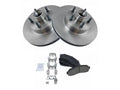 Front Brake Pad and Rotor Kit for Mazda B2300 (2003–2009) ZD752TT