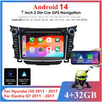 7" Android Stereo GPS Navigation for 2011-2017 Hyundai I30 Elantra GT