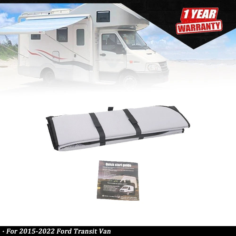 Front Windshield Cover for Ford Transit Van (2015–2023)